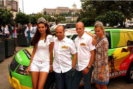 Budai Zsuzsi, Miss Universe Hungary 2009 és Serdült Orsi, Miss World Hungary 2009